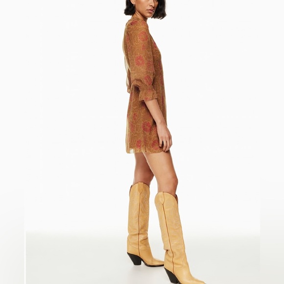 Aritzia Wilfred Swept Floral Mini Dress - Picture 4 of 10